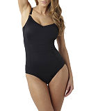 TKD Lingerie Core Panache Swim Isobel Balconnet Swimsuit Black F