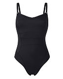 TKD Lingerie Core Panache Swim Isobel Balconnet Swimsuit Black F1