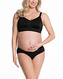 TKD Lingerie Maternity Cake Sugar Candy Seamless Nursing Bra Black F1
