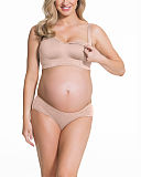 TKD Lingerie Maternity Cake Sugar Candy Seamless Nursing Bra Nude F2