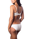 TKD Lingerie Maternity Hotmilk Show Off Nursing Bra Bikini Brief Ivory B