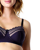 TKD Lingerie Maternity Hotmilk Show Off Nursing Bra Navy F