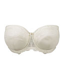 TKD Lingerie Occasion Panache Evie Bridal Strapless Bra Ivory F