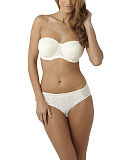 TKD Lingerie Occasion Panache Evie Bridal Strapless Ivory Brief F