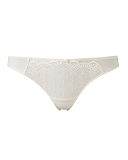 TKD Lingerie Occasion Panache Evie Bridal Thong Ivory F