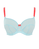Tango Essence Balcony Bra Aqua Coral TKD Lingerie Panache Fashion CF1