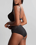Tango Essense Balcony Bra And Deep Brief Obsidian TKD Lingerie Panache Fashion B1