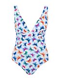 Taylor Non Wired Swimsuit Flutter Print TKD Lingerie Panache Swim Fashion CF1