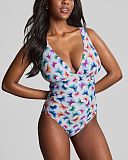 Taylor Non Wired Swimsuit Flutter Print TKD Lingerie Panache Swim Fashion F1