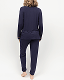 Taylor Revere Jersey PJ Set Navy TKD Lingerie Cyberjammies Fashion B1