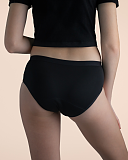 Teen Boyleg Superlight Absorbency Black Sahara TKD Lingerie B1