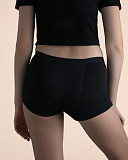 Teen Boyshort Heavy Absorbency Black Sahara TKD Lingerie B2