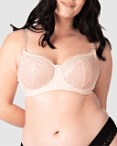 Temptation Flexi Wired Nursing Bra Powder Hotmilk TKD Lingerie F4