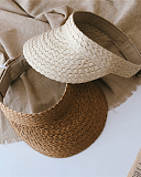 Tilly Roll Up Sun Visor Khaki And Beige TKD Lingerie Bask And Drift L1