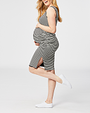 Trifle Reversible Maternity Dress Black White TKD Lingerie Cake Maternity Clothing F3