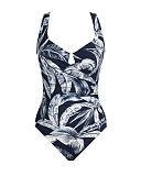Tropica Toile Escape Shaping Swimsuit Midnight White TKD Lingerie Miraclesuit Fashion CF1