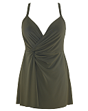 Twisted Sister Adora Shaping Swimdress Olivietta TKD Lingerie Miraclesuit Swimwear CF1