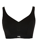 Ultra Perform Non Padded Wired Sports Bra Black TKD Lingerie Panache Fashion CF1