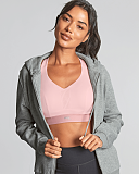 Ultra Perform Non Padded Wired Sports Bra Pink And Sports Leggings Black TKD Lingerie Panache Core L