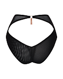 Unchained High Waist Brief Black TKD Lingerie Scantilly Luxury CB1