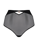 Unchained High Waist Brief Black TKD Lingerie Scantilly Luxury CF1