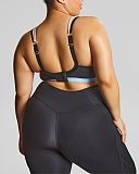 Upbeat Non Padded Wired Sports Bra Black Chalk TKD Lingerie Sculptresse Fashion B1