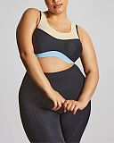 Upbeat Non Padded Wired Sports Bra Black Chalk TKD Lingerie Sculptresse Fashion F1
