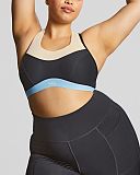 Upbeat Non Padded Wired Sports Bra Black Chalk TKD Lingerie Sculptresse Fashion F2