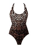 Utopia Hidden Underwired Shaping Swimsuit Black Multi TKD Lingerie Miraclesuit Fashion CF1