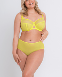 Victory 4 Part Balcony Bra And Short Citron TKD Lingerie Curvy Kate Fashion F1 min
