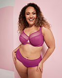 Victory Balcony Bra And Short Orchid TKD Lingerie Curvy Kate Fashion L2