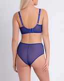 Victory Balcony Bra And Short Ultraviolet TKD Lingerie Curvy Kate Fashion B1