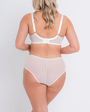 Victory Balcony Bra And Short White TKD Lingerie Curvy Kate Core B1