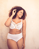 Victory Balcony Bra And Short White TKD Lingerie Curvy Kate Core L1