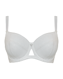 Victory Balcony Bra White TKD Lingerie Curvy Kate Core CF1