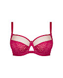 Victory Balcony Bra Wild Hot Pink Blush TKD Lingerie Curvy Kate Fashion CF1