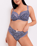 Wild One Balcony Bra And Brazilian Brief Leopard Print TKD Lingerie Curvy Kate Fashion F1