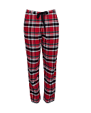 Windsor Check Pants Red Mix TKD Lingerie Cyberjammies Fashion CF1