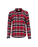 Windsor Check Top Red Mix TKD Lingerie Cyberjammies Fashion CF1