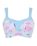 Wired Sports Bra Abstract Pink TKD Lingerie Panache Fashion CF1
