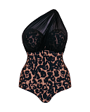 Wrapsody Swimsuit Leopard Print TKD Lingerie Curvy Kate Swim Fashion CF1
