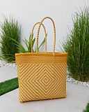 Yellow Mix Beach Bag