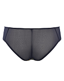 Zoe Brazilian Brief Navy Floral TKD Lingerie Fashion Cleo CB1