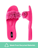 Zoey Slide Sandals Popsicle Pink TKD Lingerie Bask And Drift CF2