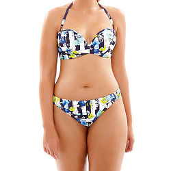 Suki Gather Pant Geo Floral
