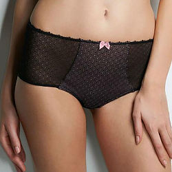 Gem High Waisted Brief Black