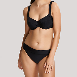 Anya Riva Fold Pant Black