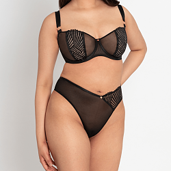 Authority Balcony Bra Black