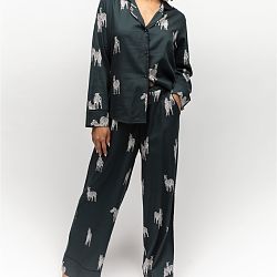 Blake Zebra Print Wide Leg Pyjama Set