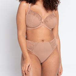 Centre Stage Deep Thong Latte